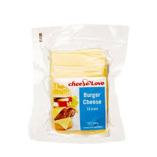 Cheeselove Burger Cheddar Slices  250G
